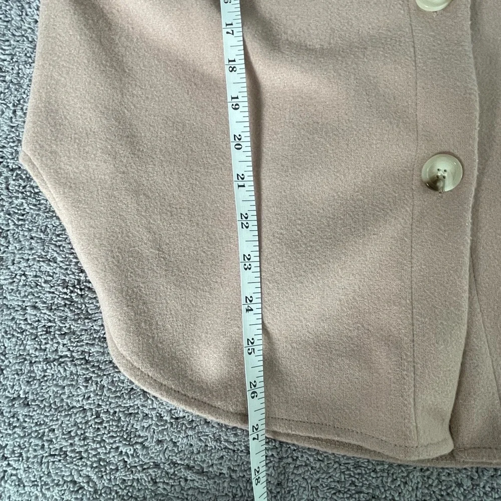Pink Button-Up Shacket - Picture 3 of 8